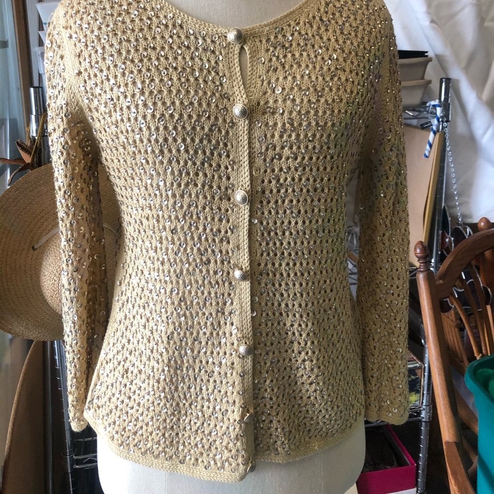 NWT Sigrid Olsen Sweater. Size S